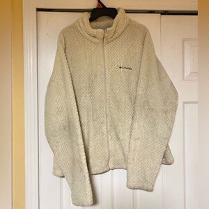 Columbia Women's Off-White Teddy Jacket